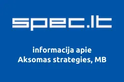 Aksomas strategies, MB