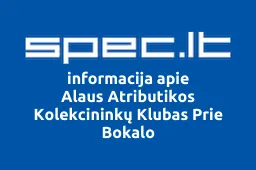 Alaus Atributikos Kolekcininkų Klubas Prie Bokalo | spec.lt