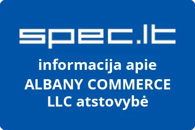 ALBANY COMMERCE LLC atstovybė