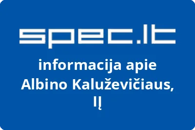 Albino Kaluževičiaus, IĮ