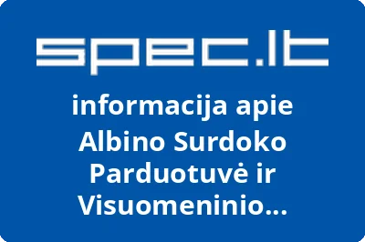 Albino Surdoko Parduotuvė ir Visuomeninio Maitinimo Įmonė
