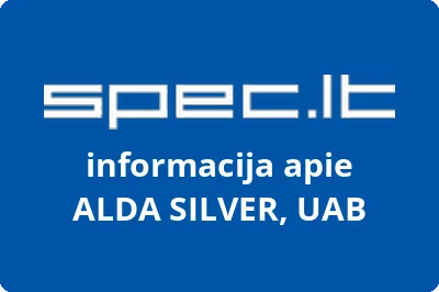 ALDA SILVER, UAB | spec.lt