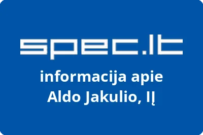 Aldo Jakulio, IĮ