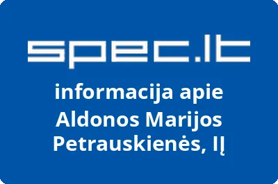Aldonos Marijos Petrauskienės, IĮ
