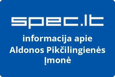 Aldonos Pikčilingienės įmonė