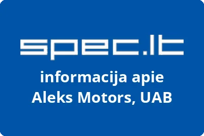 Aleks Motors, UAB | spec.lt
