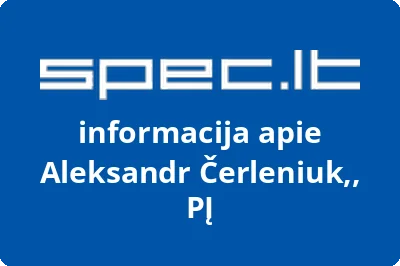 Aleksandr Čerleniuk,, PĮ