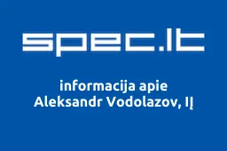 Aleksandr Vodolazov, IĮ | spec.lt