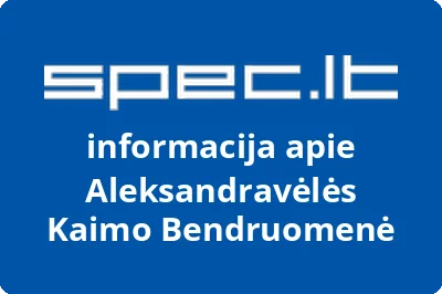 Aleksandravėlės kaimo bendruomenė