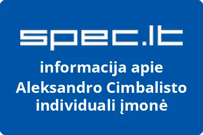 Aleksandro Cimbalisto individuali įmonė