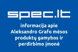 Aleksandro Grafo mėsos produktų gamybos ir perdirbimo įmonė