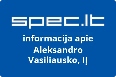 Aleksandro Vasiliausko, IĮ