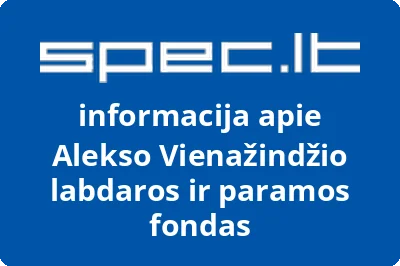 Alekso Vienažindžio labdaros ir paramos fondas