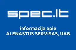 ALENASTUS SERVISAS, UAB | spec.lt