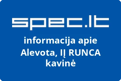 Alevota, IĮ RUNCA kavinė