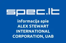 ALEX STEWART INTERNATIONAL CORPORATION, UAB