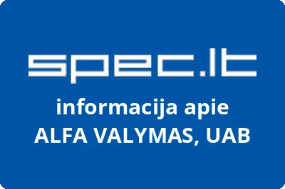 ALFA VALYMAS, UAB