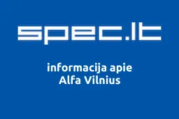 Alfa Vilnius | spec.lt