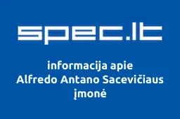 Alfredo Antano Sacevičiaus įmonė