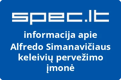 Alfredo Simanavičiaus keleivių pervežimo įmonė
