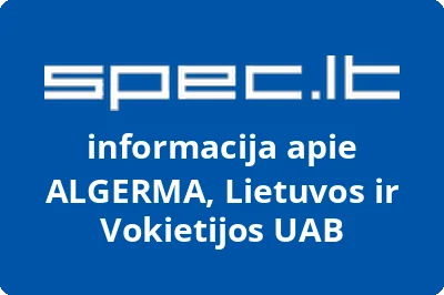 Lietuvos ir Vokietijos uždaroji akcinė bendrovė ALGERMA