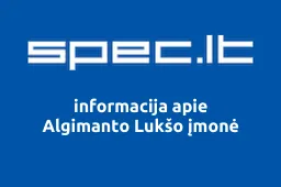 Algimanto Lukšo įmonė | spec.lt