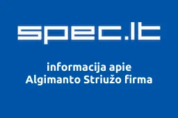 Algimanto Striužo firma | spec.lt