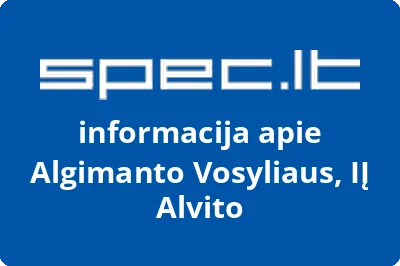 Algimanto Vosyliaus, IĮ Alvito