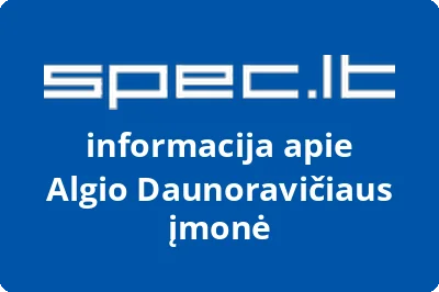 Algio Daunoravičiaus įmonė