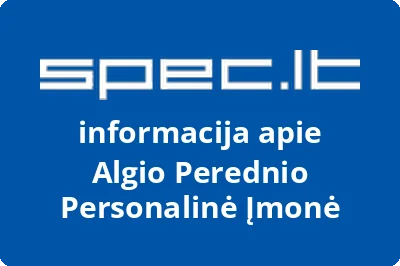 Algio Perednio Personalinė Įmonė