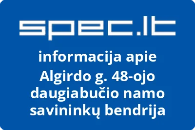 Algirdo g. 48ojo daugiabučio namo savininkų bendrija