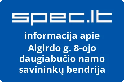 Algirdo g. 8-ojo daugiabučio namo savininkų bendrija