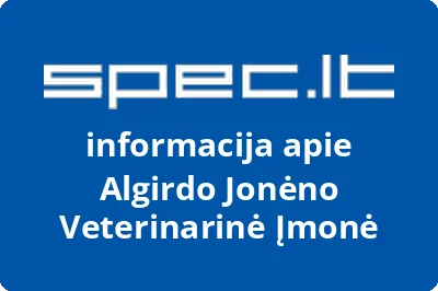 Algirdo Jonėno Veterinarinė Įmonė