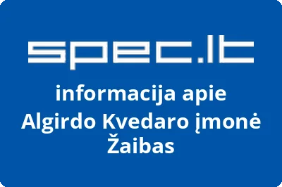 Algirdo Kvedaro įmonė Žaibas