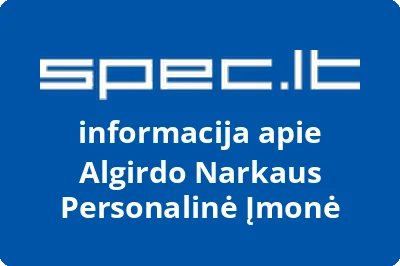 Algirdo Narkaus personalinė įmonė