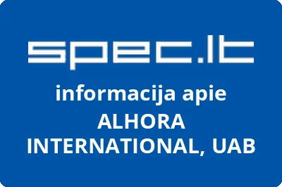 ALHORA INTERNATIONAL, UAB