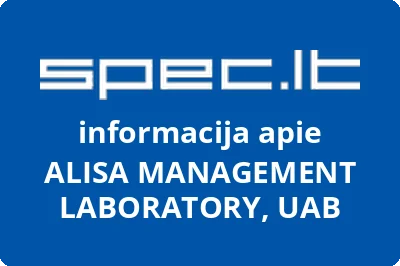 ALISA MANAGEMENT LABORATORY, UAB