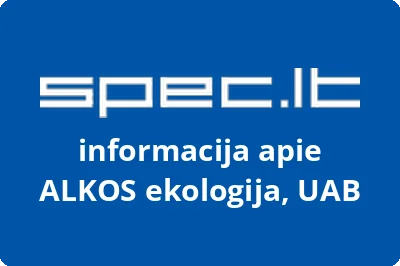 ALKOS ekologija, UAB
