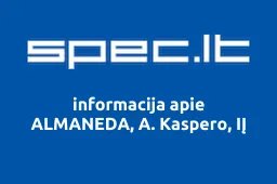 ALMANEDA, A. Kaspero, IĮ | spec.lt