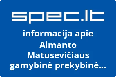 Almanto Matusevičiaus gamybinė prekybinė įmonė