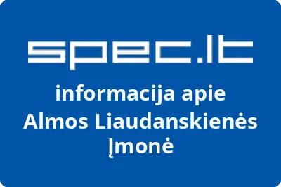 Almos Liaudanskienės Įmonė