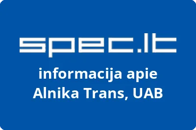 ALNIKA TRANS, UAB