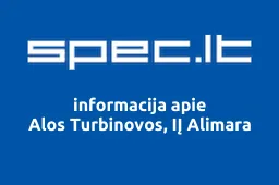 Alos Turbinovos, IĮ Alimara | spec.lt