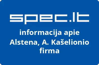 Alstena, A. Kašelionio firma