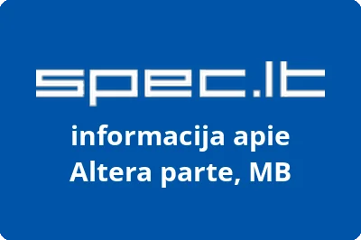 Altera parte, MB