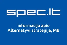 Alternatyvi strategija, MB | spec.lt