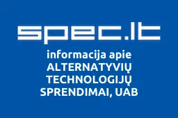 ALTERNATYVIŲ TECHNOLOGIJŲ SPRENDIMAI, UAB | spec.lt