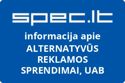 Alternatyvūs reklamos sprendimai, UAB