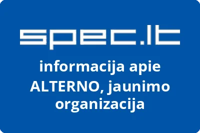 Jaunimo organizacija Alterno | spec.lt