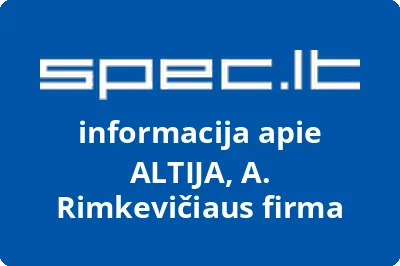 ALTIJA, A. Rimkevičiaus firma